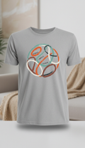 Powered by coffee & chaos statement tee