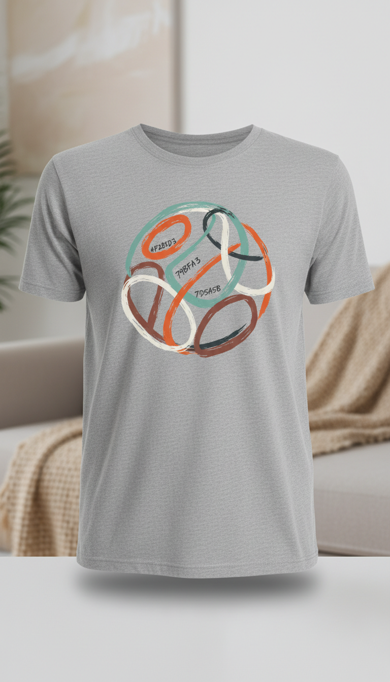 Powered by coffee & chaos statement tee